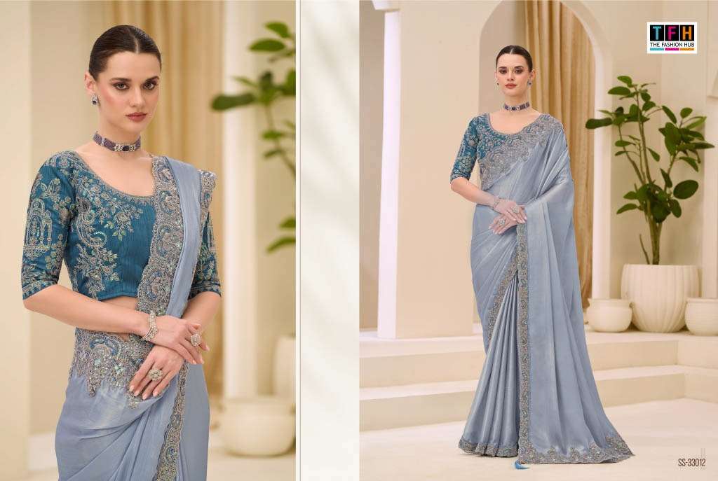 TFH Silver Screen Vol-23 Fancy Fabric Sarees