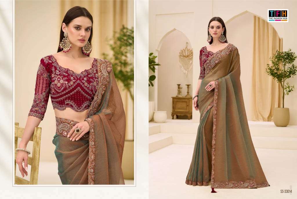 TFH Silver Screen Vol-23 Fancy Fabric Sarees