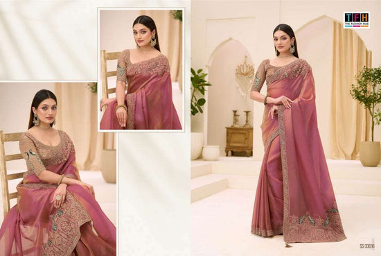 TFH Silver Screen Vol-23 Fancy Fabric Sarees