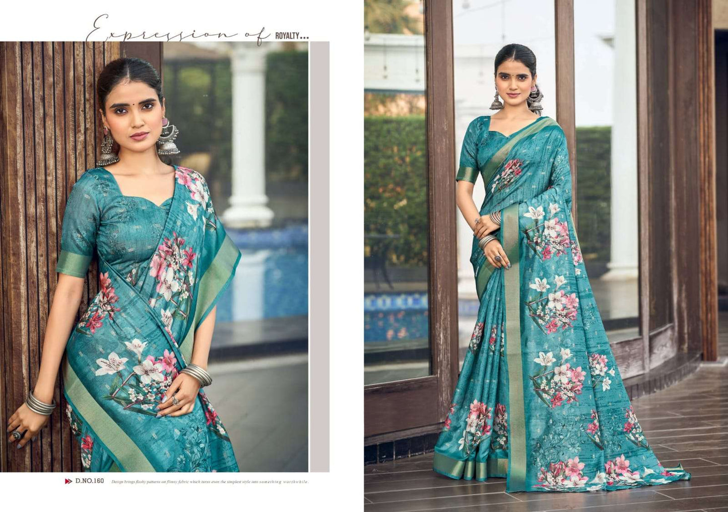The Fabrica Apsara Soft Cotton Digital Print Saree