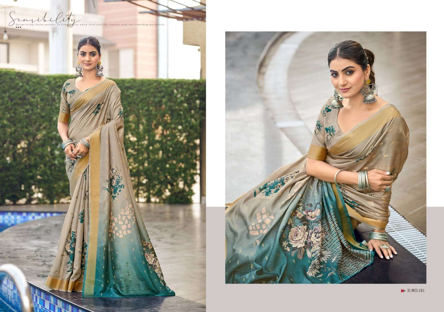 The Fabrica Apsara Soft Cotton Digital Print Saree