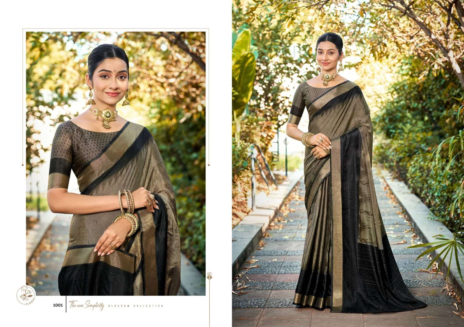 The Fabrica Malai Maska Soft Cotton Digital Print Saree