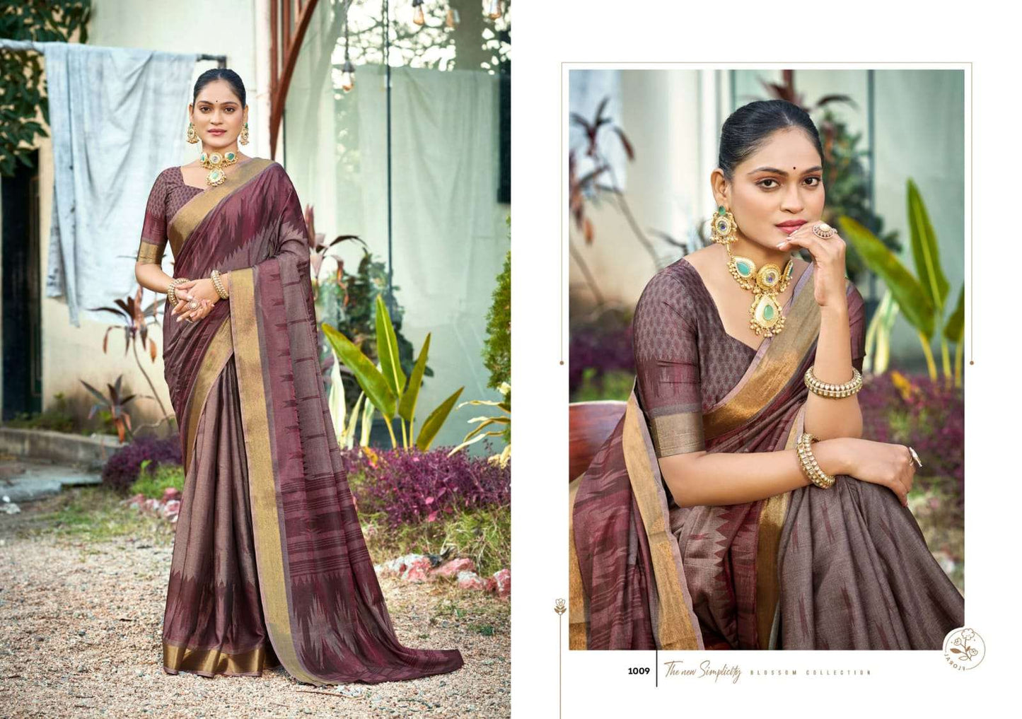 The Fabrica Malai Maska Soft Cotton Digital Print Saree