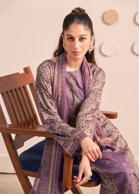 The Hermitage Shop Aaranya Vol 6 Giza Satin Dress Material