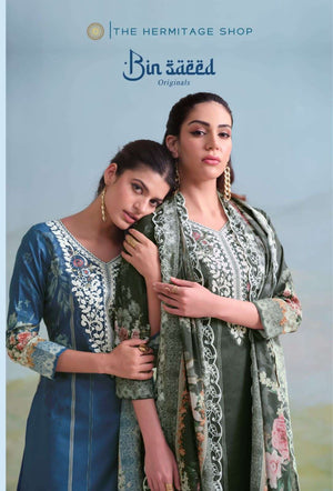 The Hermitage Shop Bin Saeed Originals Giza Lawn Pakistani Suit