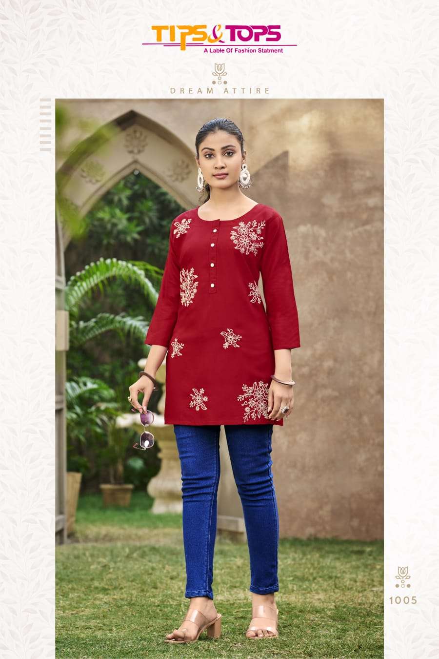Tips And Tops Rose - Amrah Wholesale