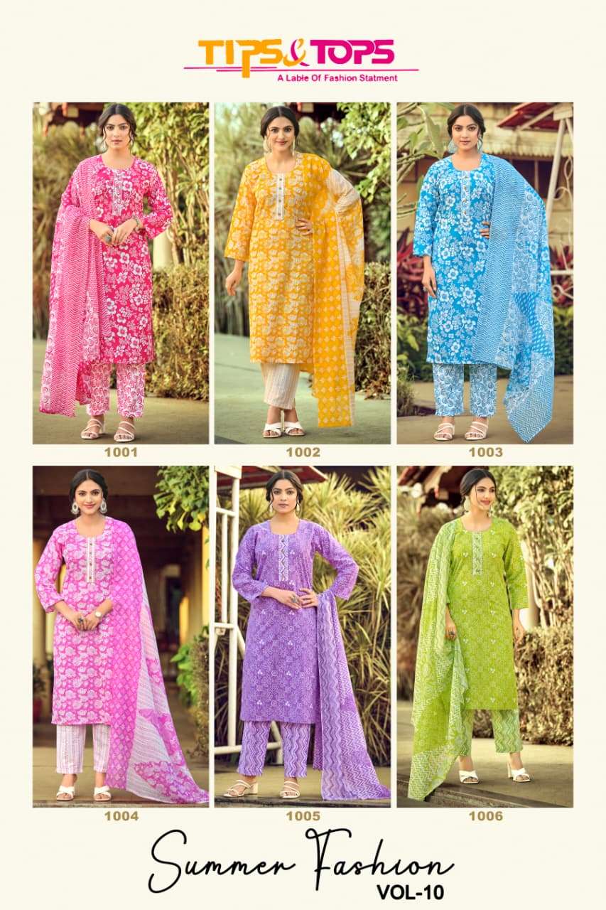 Tips And Tops Summer Fashion Vol-10