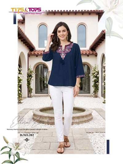 Rayon Kurtis