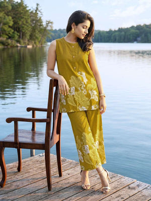 Tips & Tops Festive Beauty Vol 2 Rayon Printed Co-Ord Set