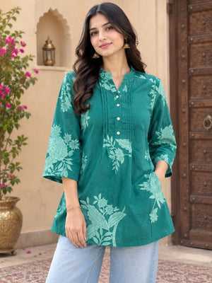 Tlc Vol 208 Cotton Printed Fancy Short Top Collection