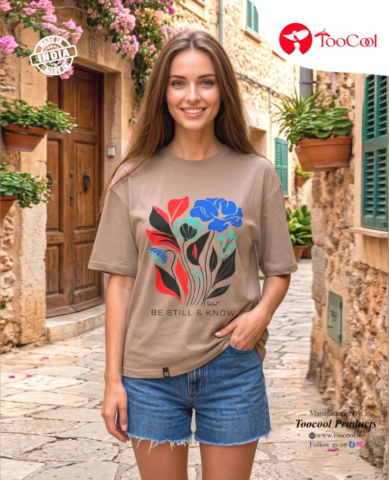 TLC Vol 72 Cotton Printed Oversize T-Shirt
