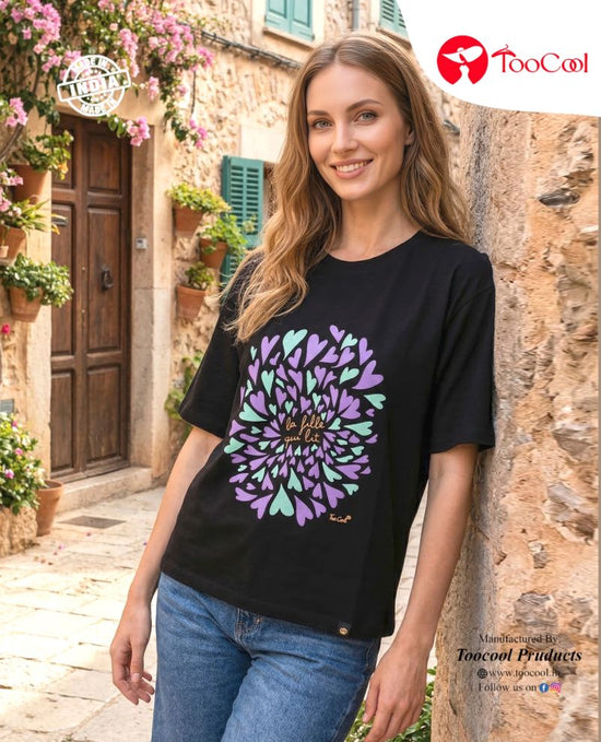 TLC Vol 72 Cotton Printed Oversize T-Shirt