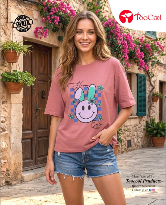 TLC Vol 72 Cotton Printed Oversize T-Shirt