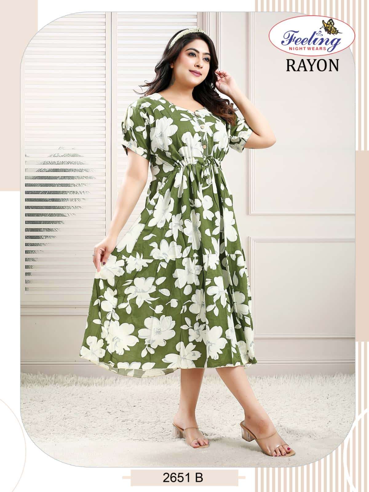 Trendy 2651 Rayon Kurti Wholesale - Amrah Wholesale
