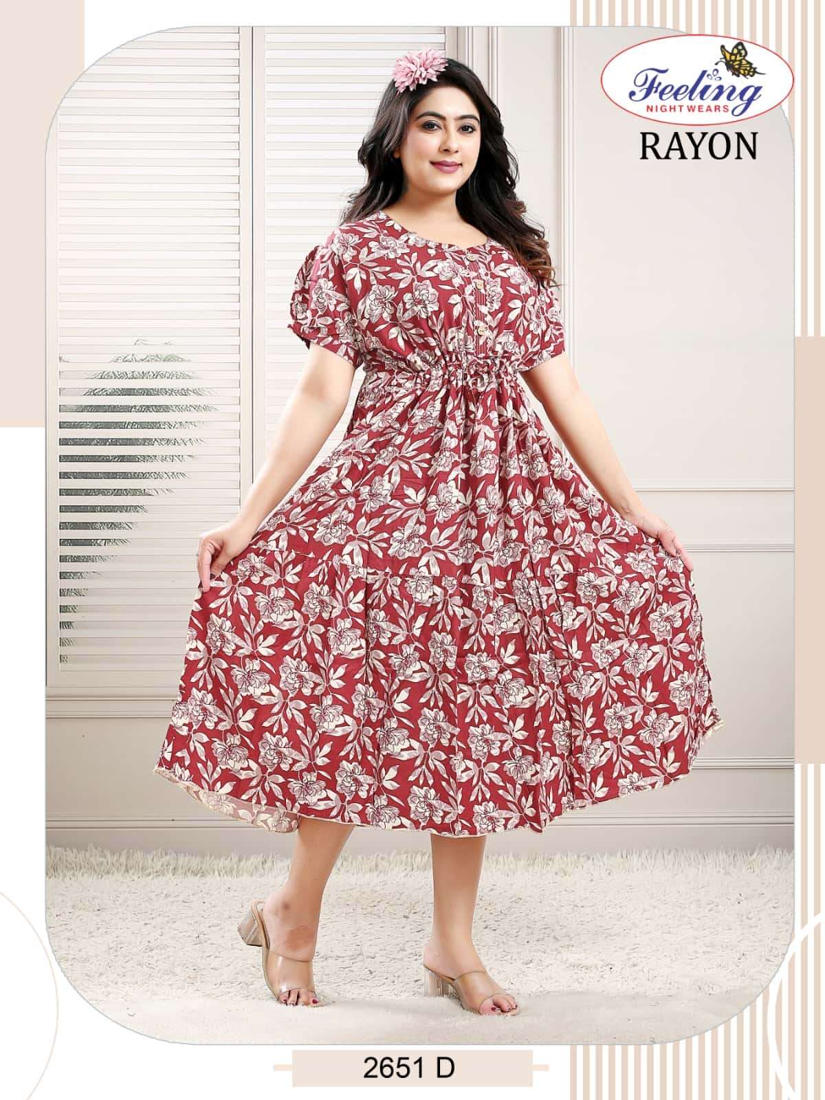 Trendy 2651 Rayon Kurti Wholesale - Amrah Wholesale