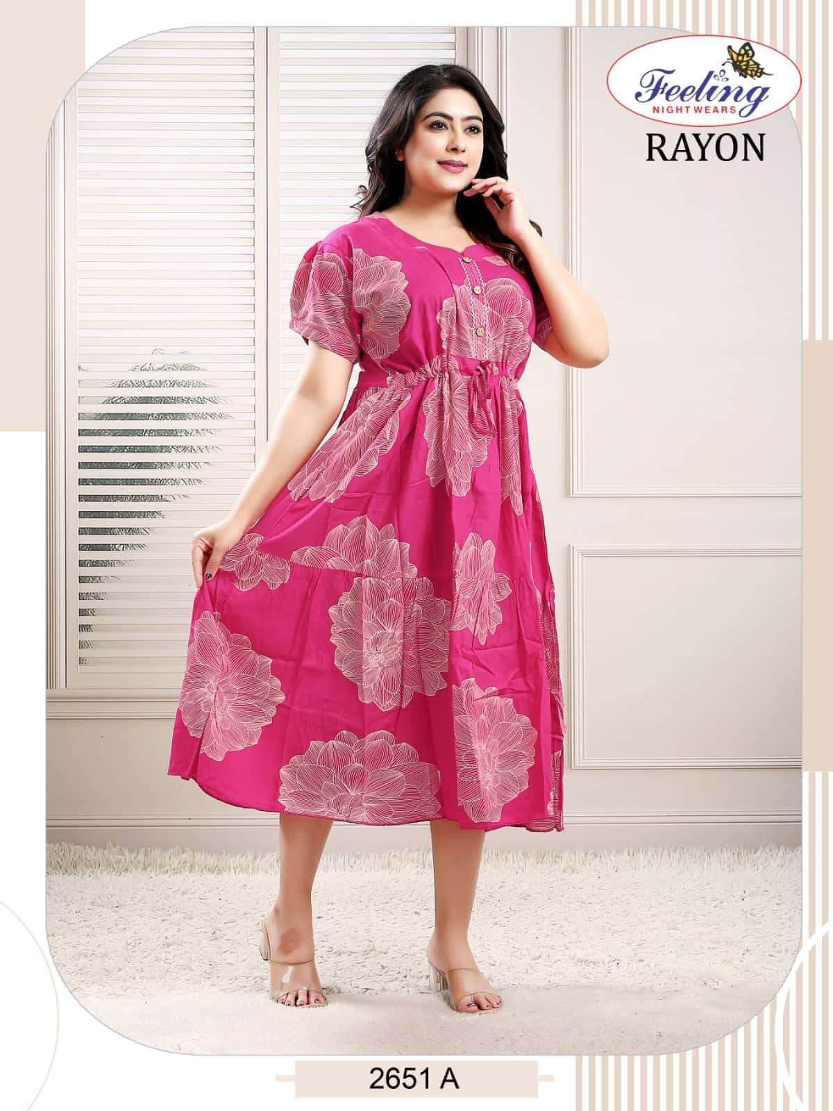 Trendy 2651 Rayon Kurti Wholesale - Amrah Wholesale