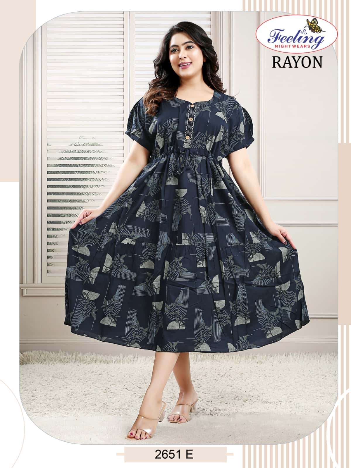 Trendy 2651 Rayon Kurti Wholesale - Amrah Wholesale