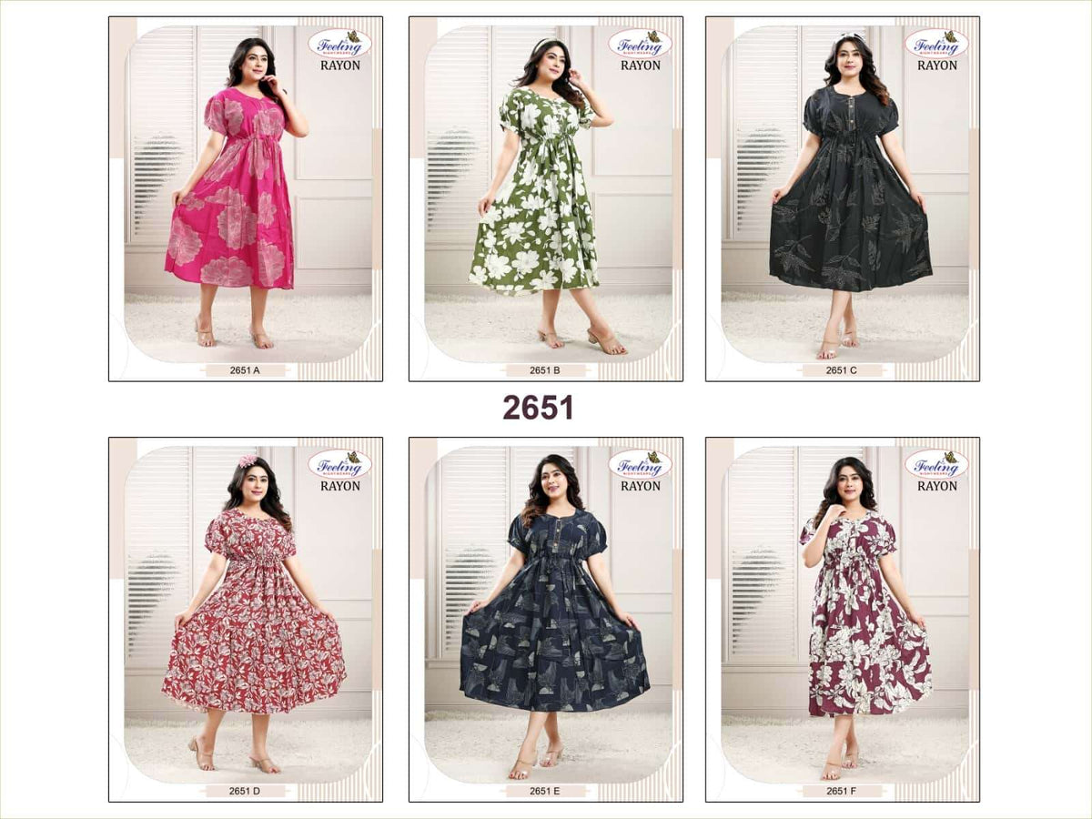 Trendy 2651 Rayon Kurti Wholesale - Amrah Wholesale