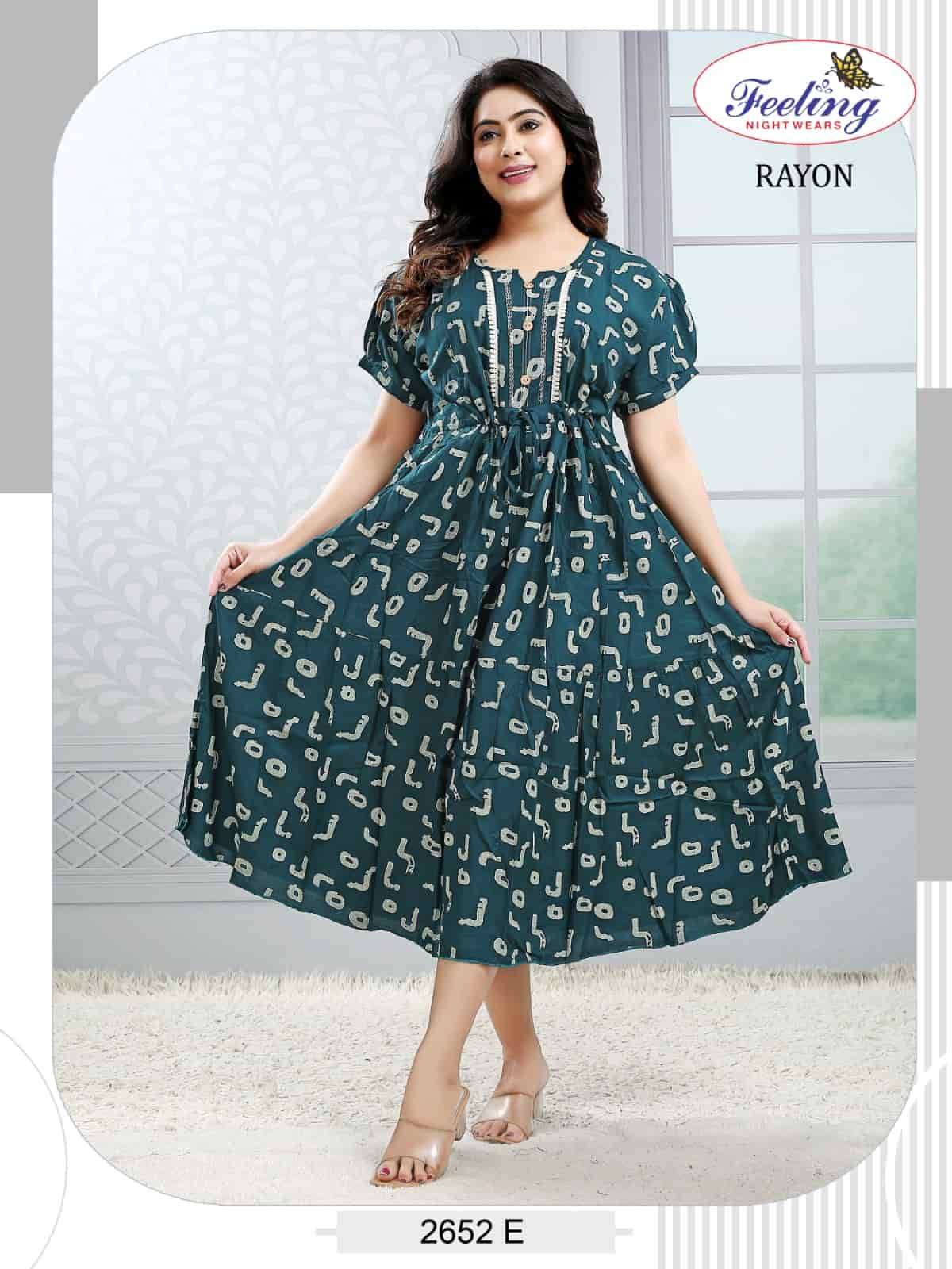 Trendy 2652 Rayon Kurti