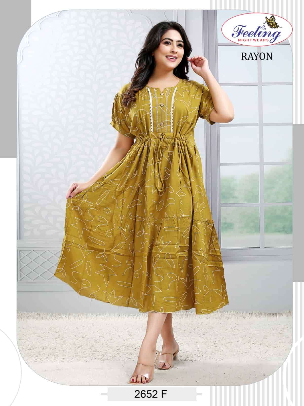 Trendy 2652 Rayon Kurti