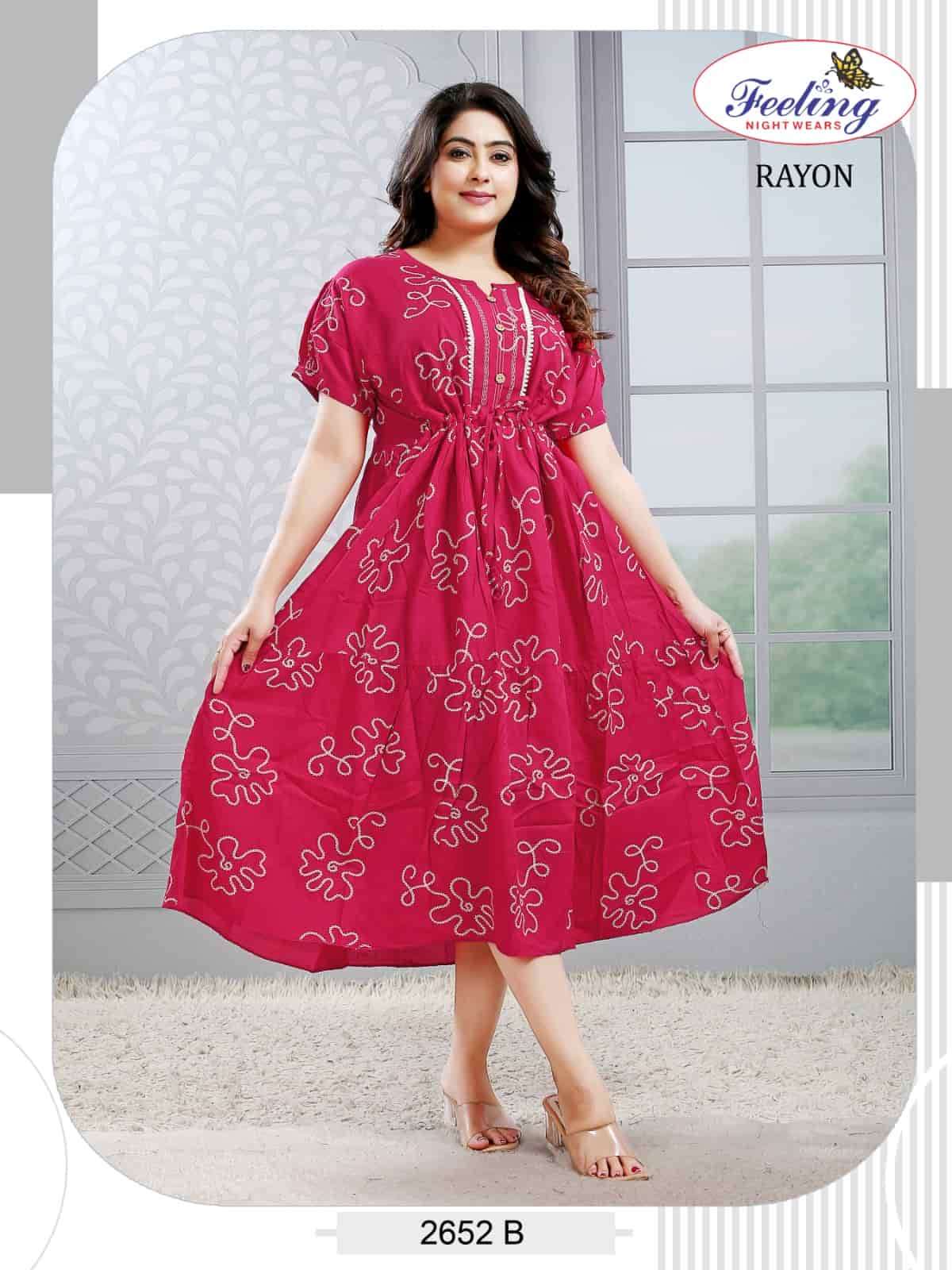 Trendy 2652 Rayon Kurti