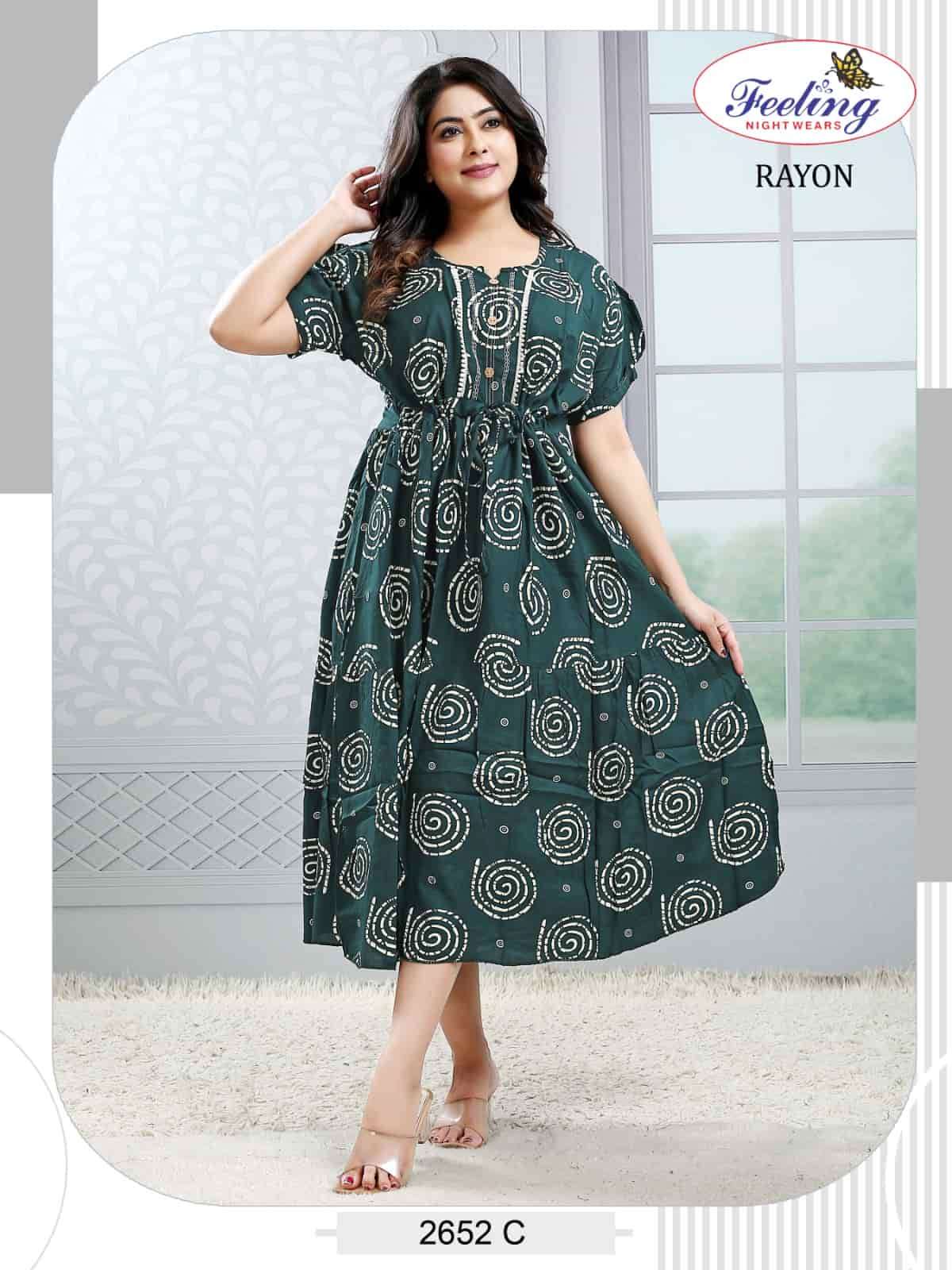 Trendy 2652 Rayon Kurti