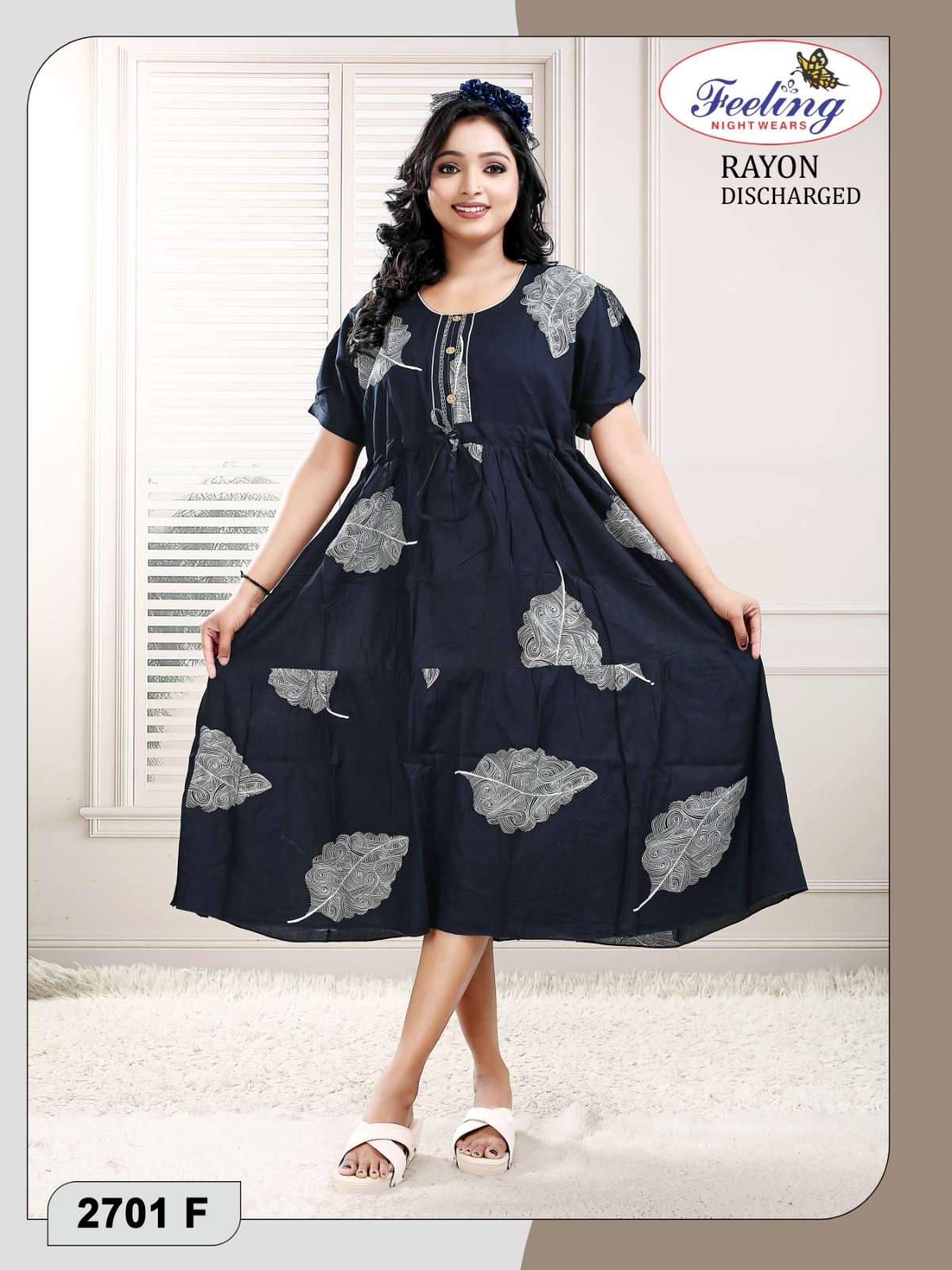 Trendy 2701 Discharge Print Rayon Kurti Wholesale - Amrah Wholesale