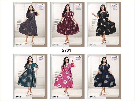 Trendy 2701 Discharge Print Rayon Kurti Wholesale - Amrah Wholesale