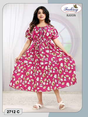 Trendy 2712 Rayon Kurti Wholesale - Amrah Wholesale