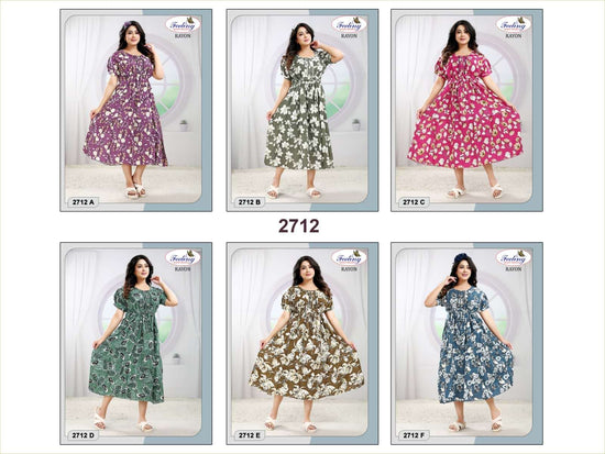 Trendy 2712 Rayon Kurti Wholesale - Amrah Wholesale