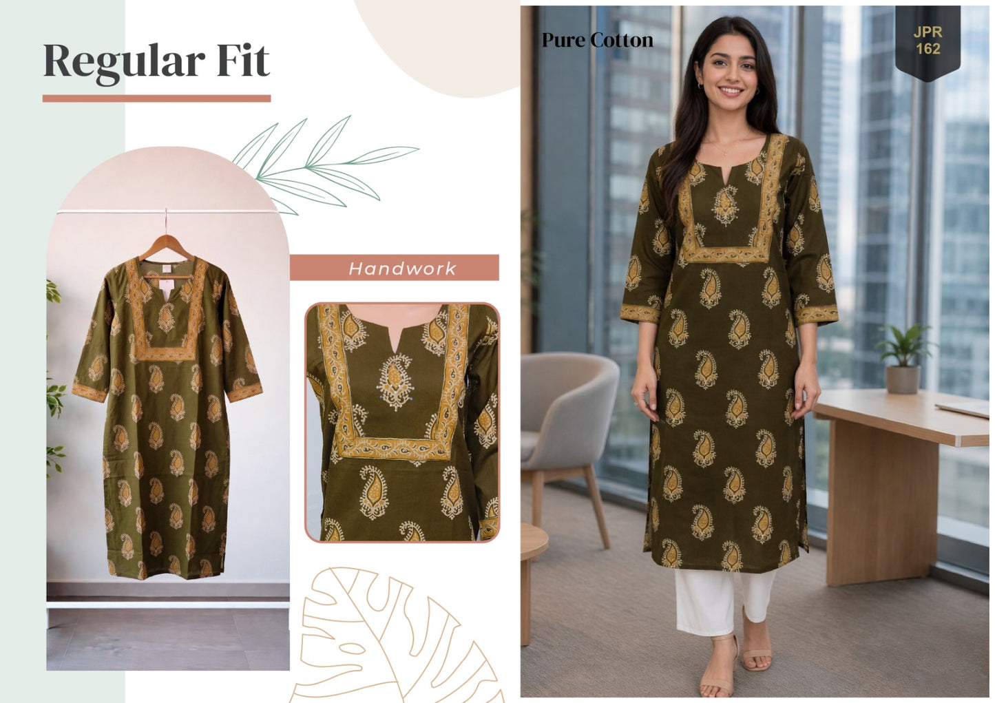 Trendy Khushi Cotton Jaipuri Printed Tops