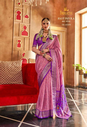 Trirath Hast Patola Silk Festive Wear Saree