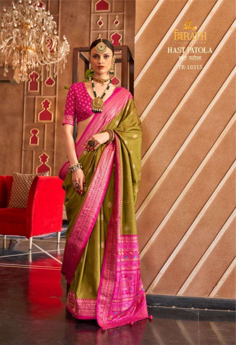 Trirath Hast Patola Silk Festive Wear Saree