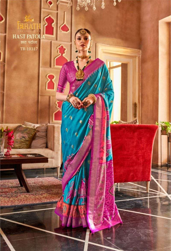 Trirath Hast Patola Silk Festive Wear Saree
