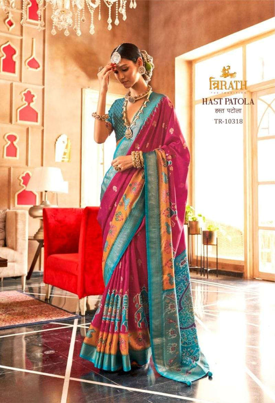 Trirath Hast Patola Silk Festive Wear Saree