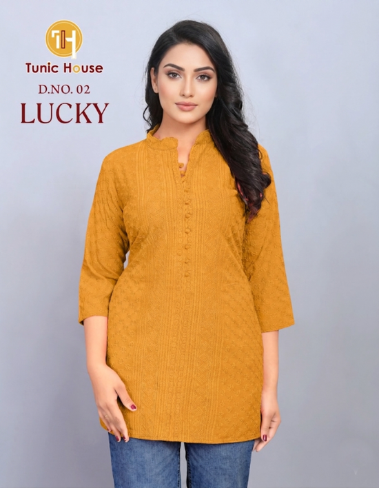 Tunic House Lucky Viscose Rayon Tunic Top