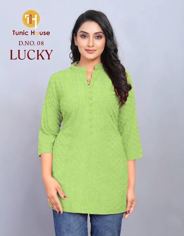 Tunic House Lucky Viscose Rayon Tunic Top