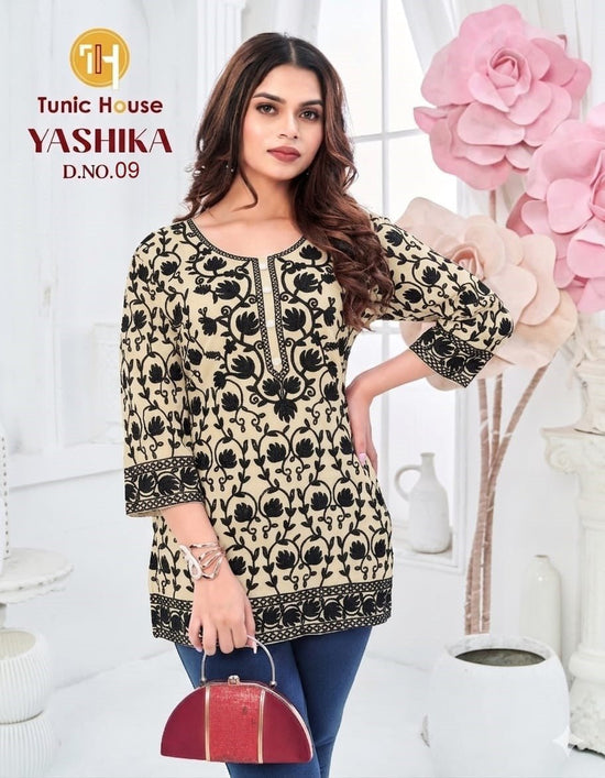 Tunic House Yashika Vol 2 Georgette Tops - Amrah Wholesale