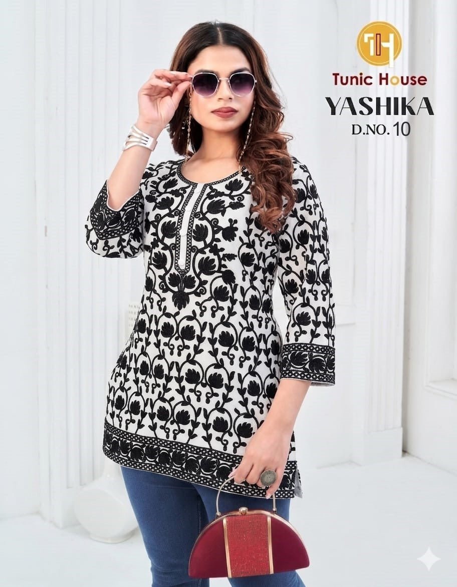 Tunic House Yashika Vol 2 Georgette Tops - Amrah Wholesale