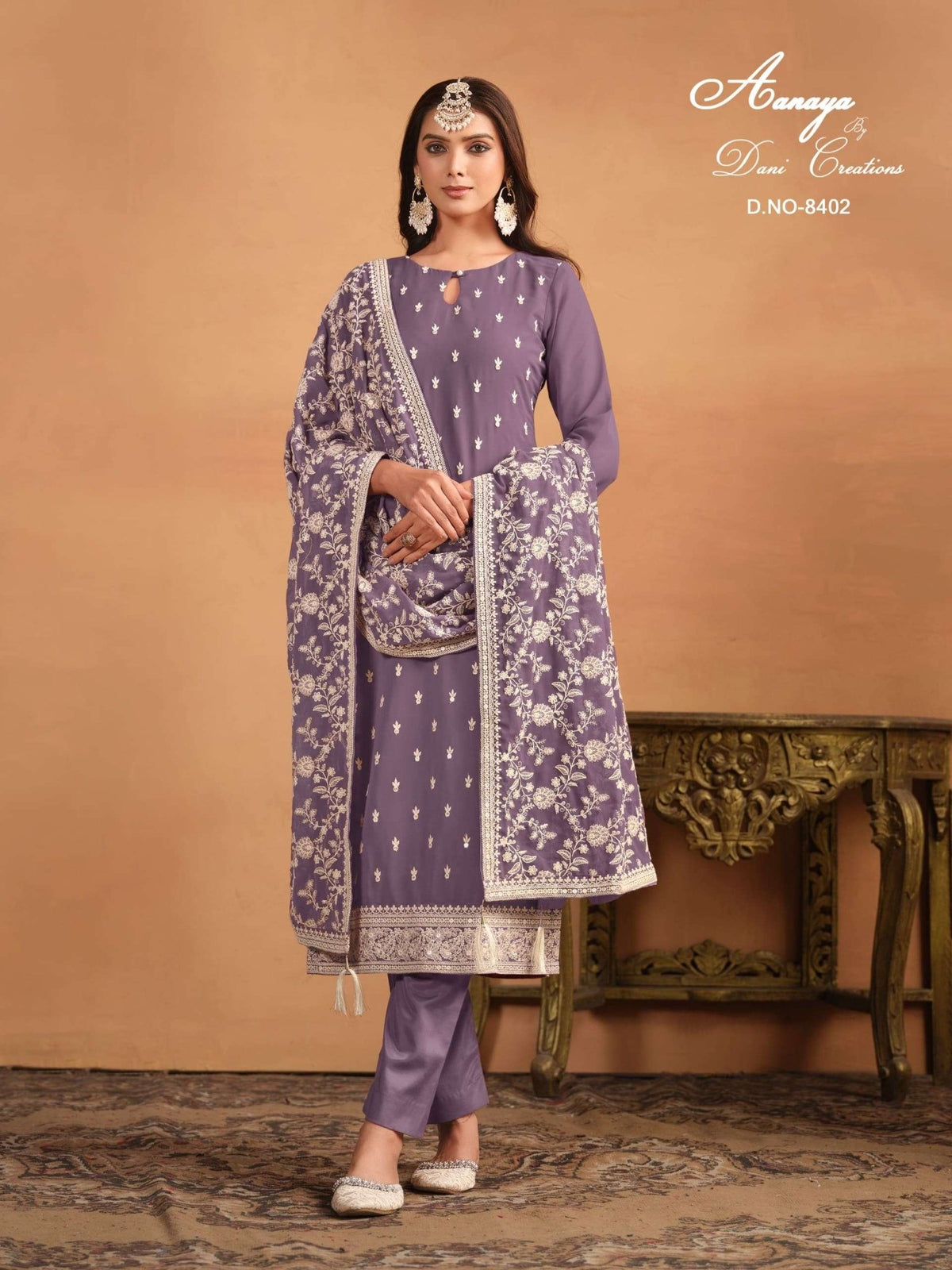 TWISHA AANAYA VOL - 184 Faux Georgette Pakistani Suit Set - Amrah Wholesale