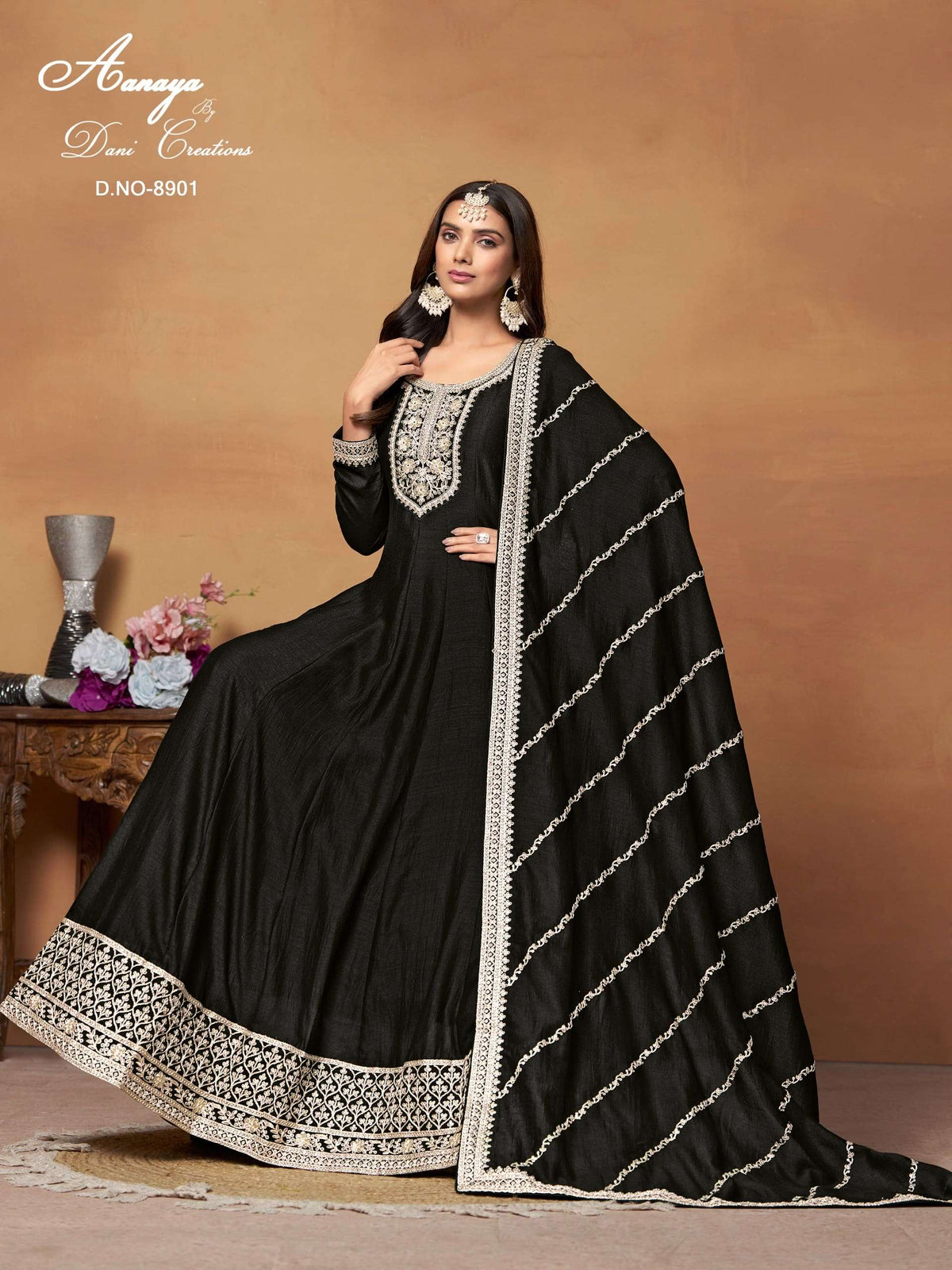 TWISHA AANAYA VOL - 189 Gown - Amrah Wholesale
