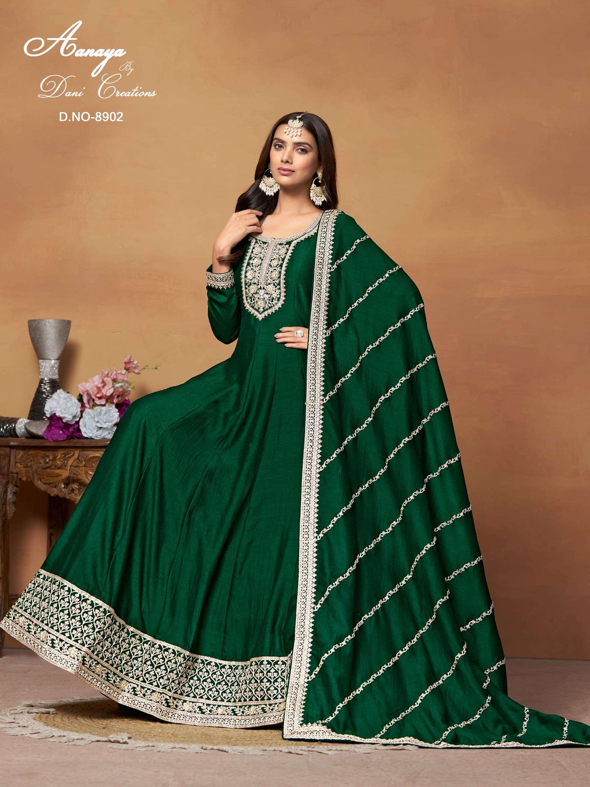 TWISHA AANAYA VOL - 189 Gown - Amrah Wholesale