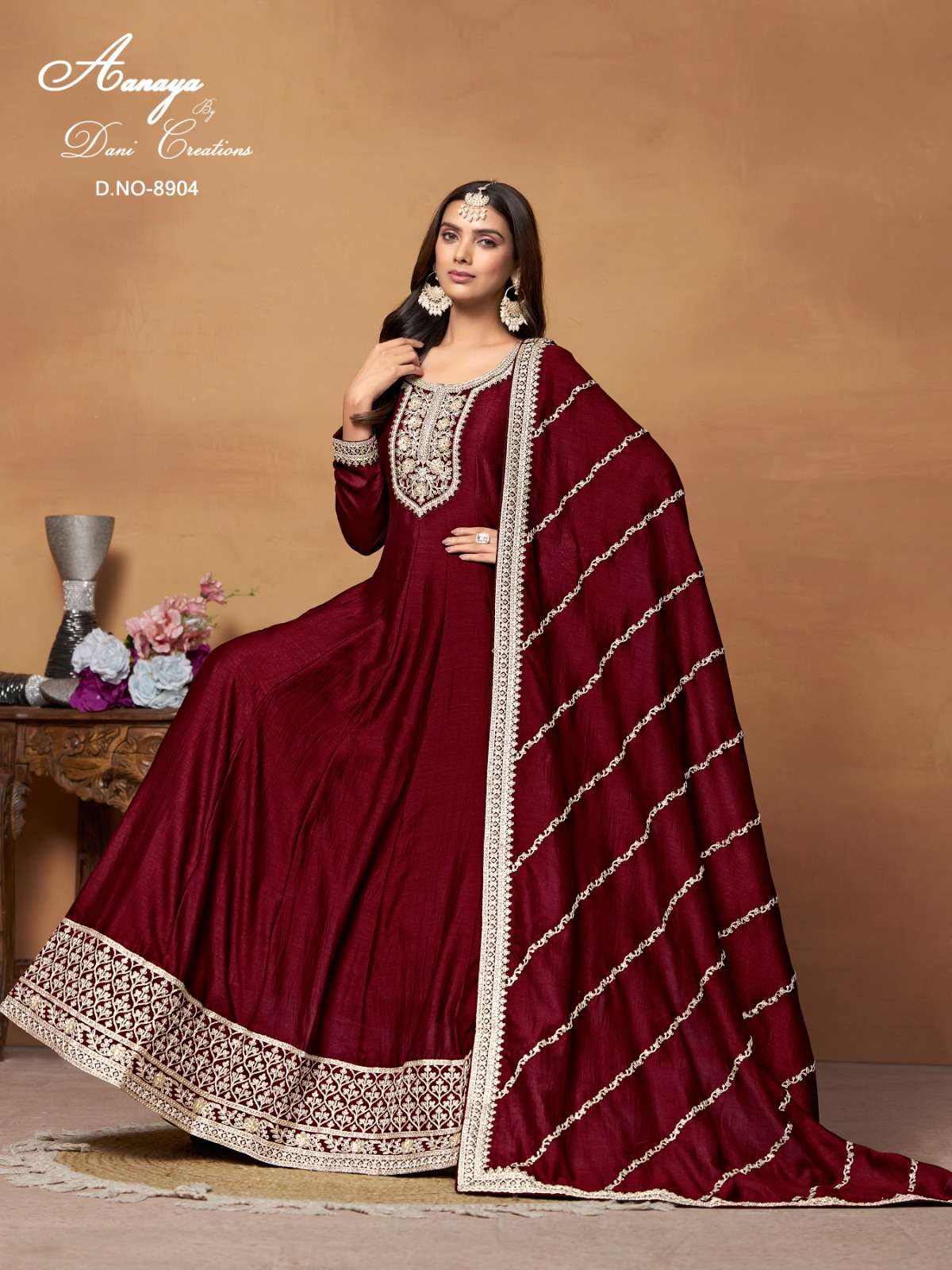 TWISHA AANAYA VOL - 189 Gown - Amrah Wholesale