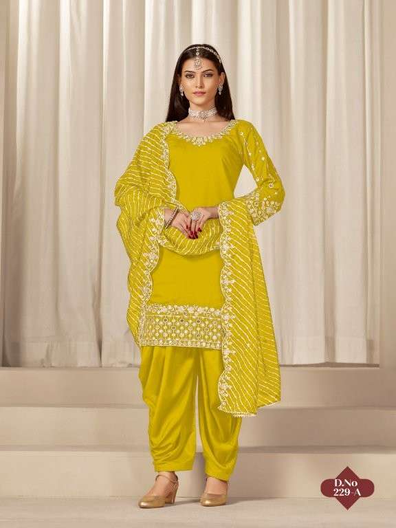 TWISHA AANAYA VOL-229 Roman Silk Embroidered Pakistani Suit
