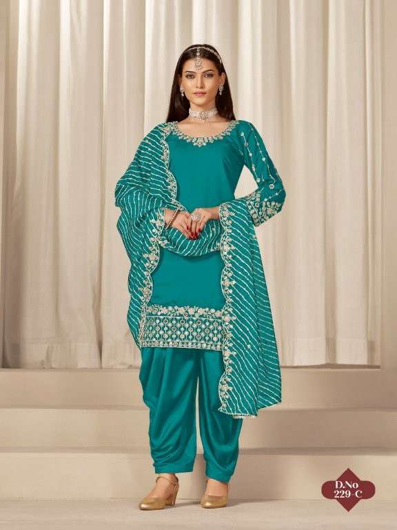 TWISHA AANAYA VOL-229 Roman Silk Embroidered Pakistani Suit