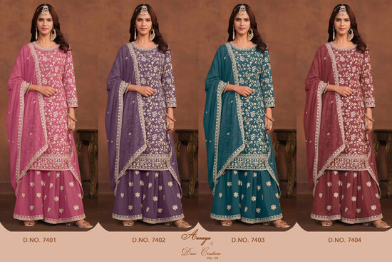 TWISHA Aanaya Vol-174 Faux Georgette Dress Material