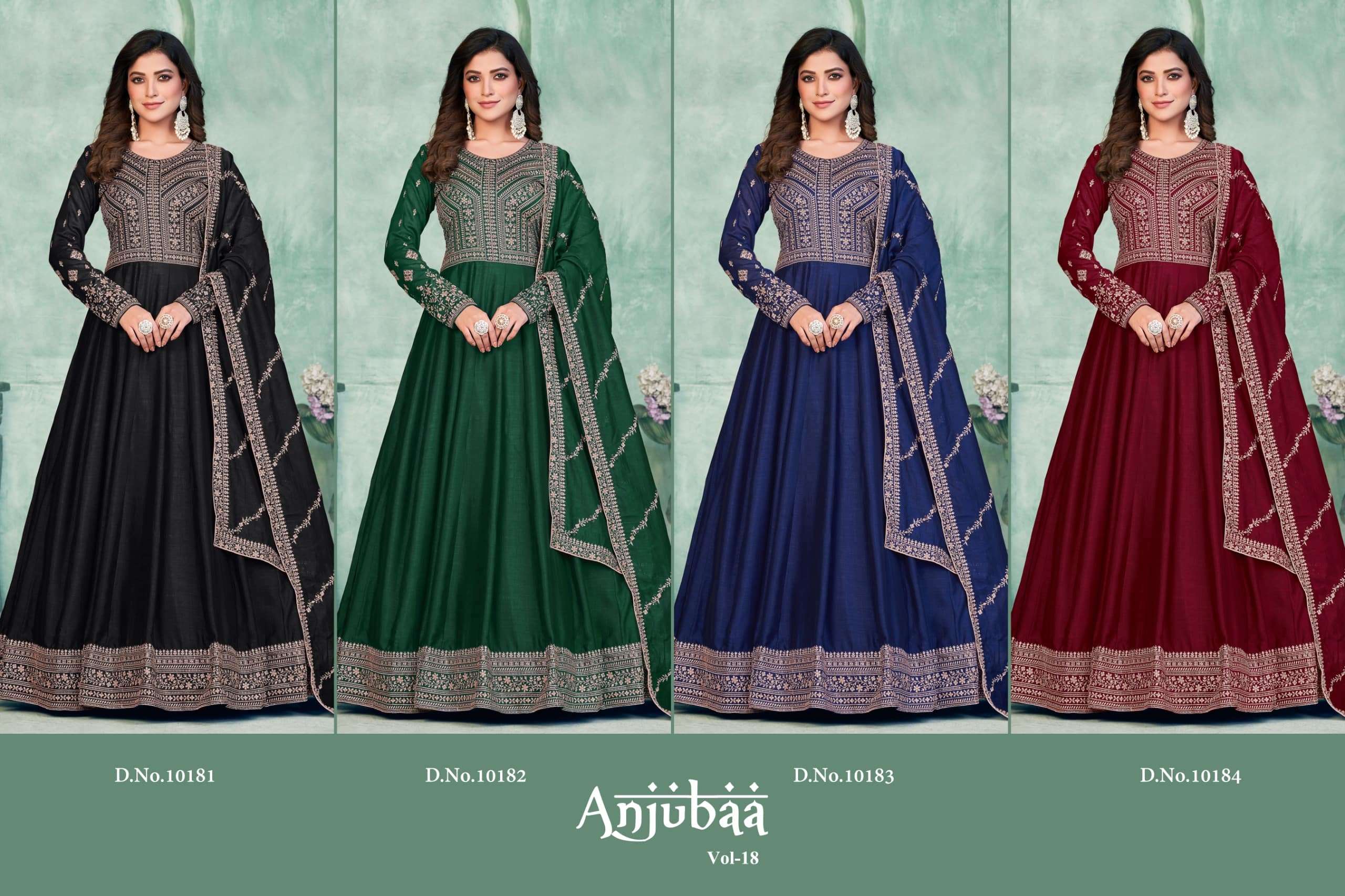 Twisha Anjubaa Vol-18 Silk Pakistani Suit