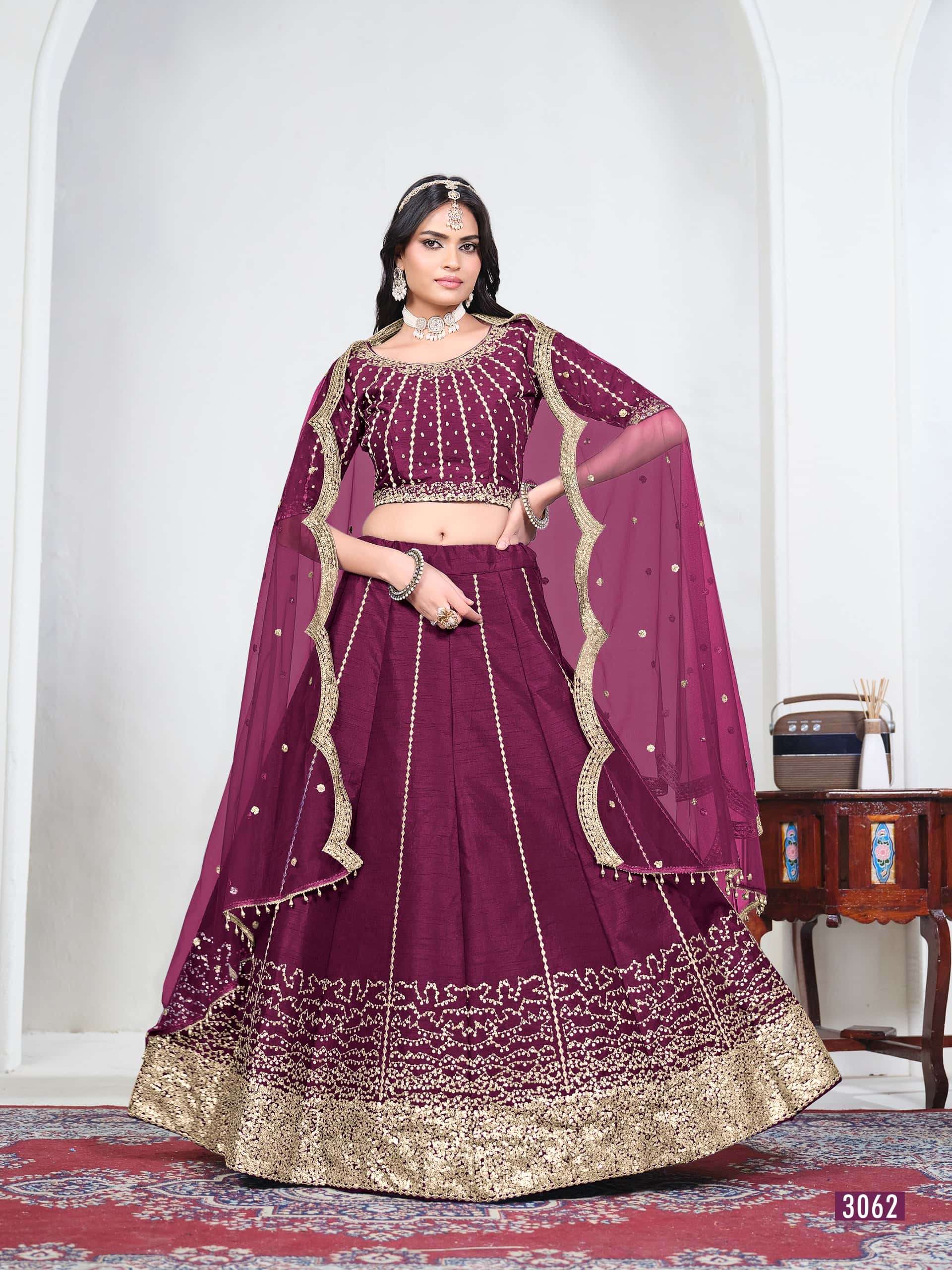 TWISHA MEHVISH VOL-36 Art Silk Embroidered Lehenga