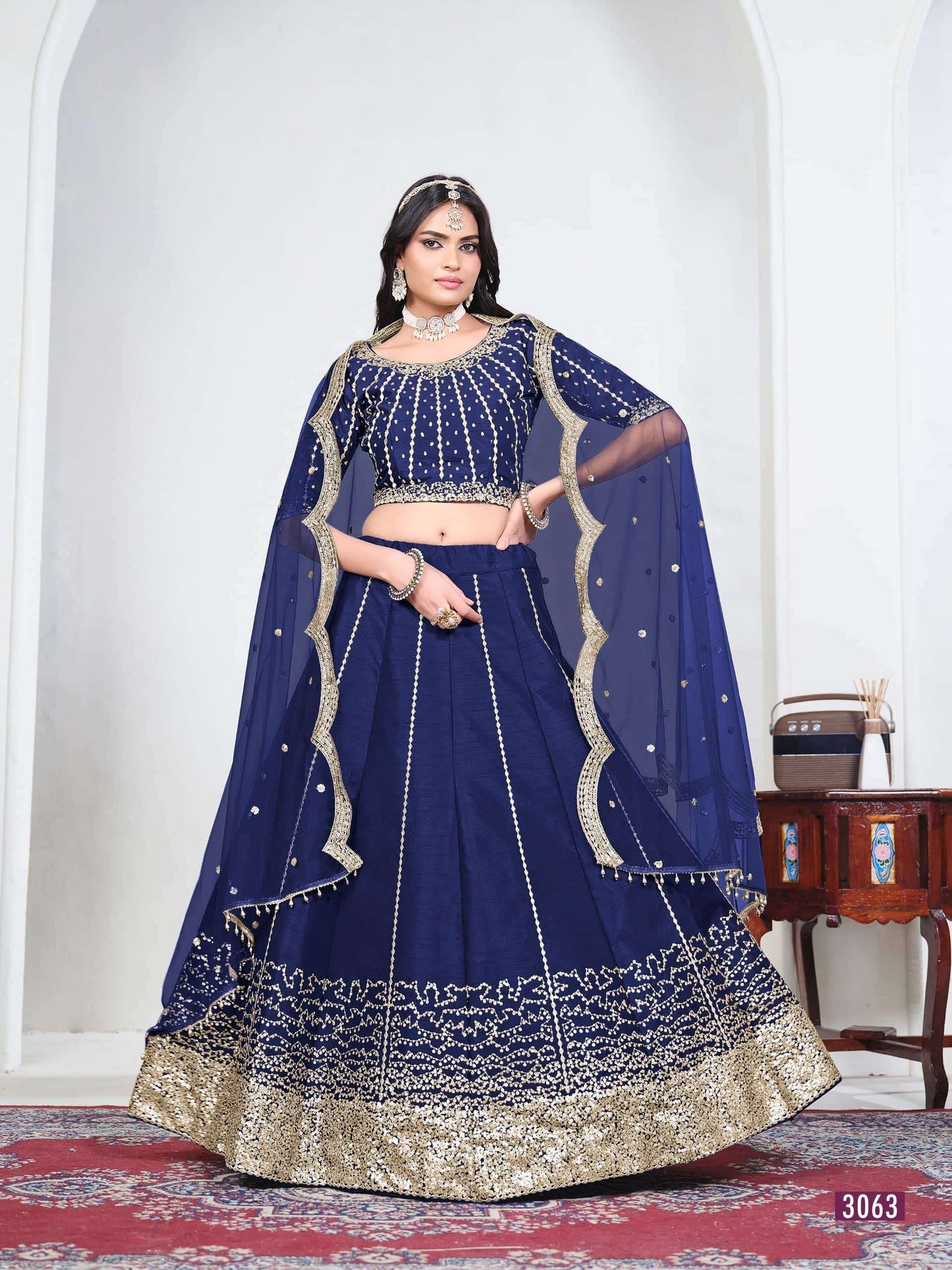 TWISHA MEHVISH VOL-36 Art Silk Embroidered Lehenga