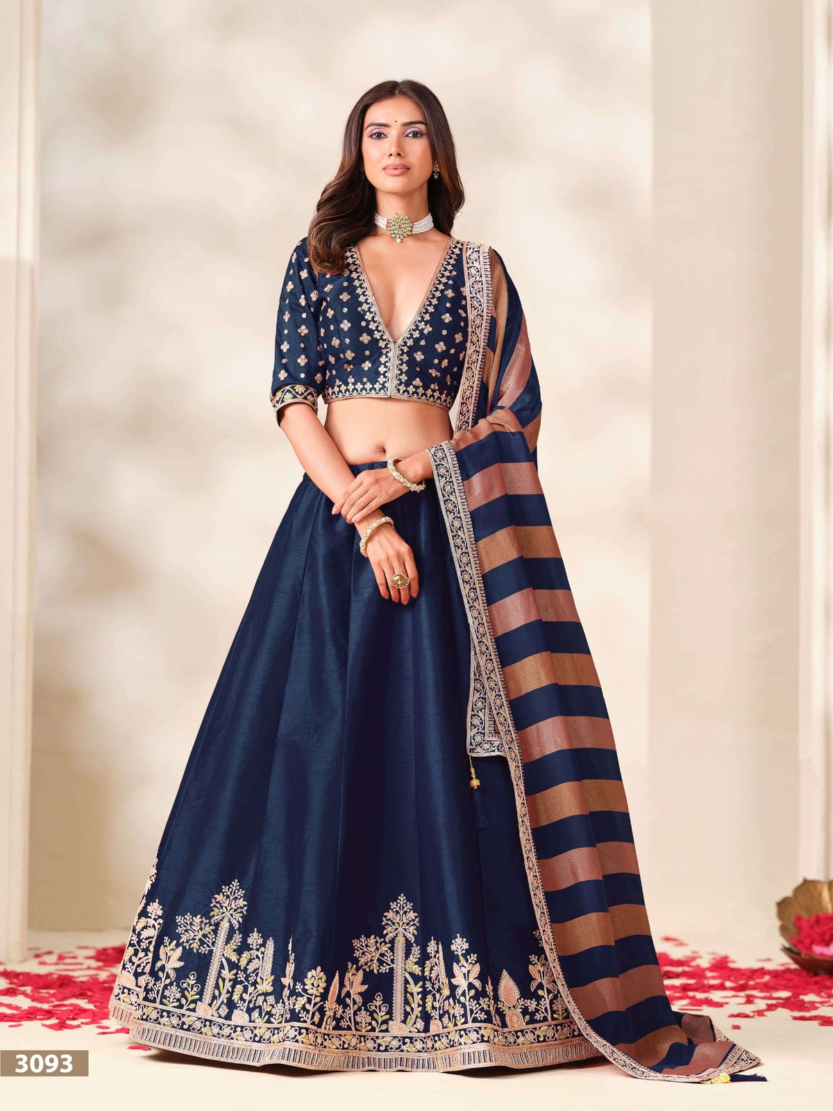 Twisha Mehvish Vol-39 Art Silk Embroidered Lehenga
